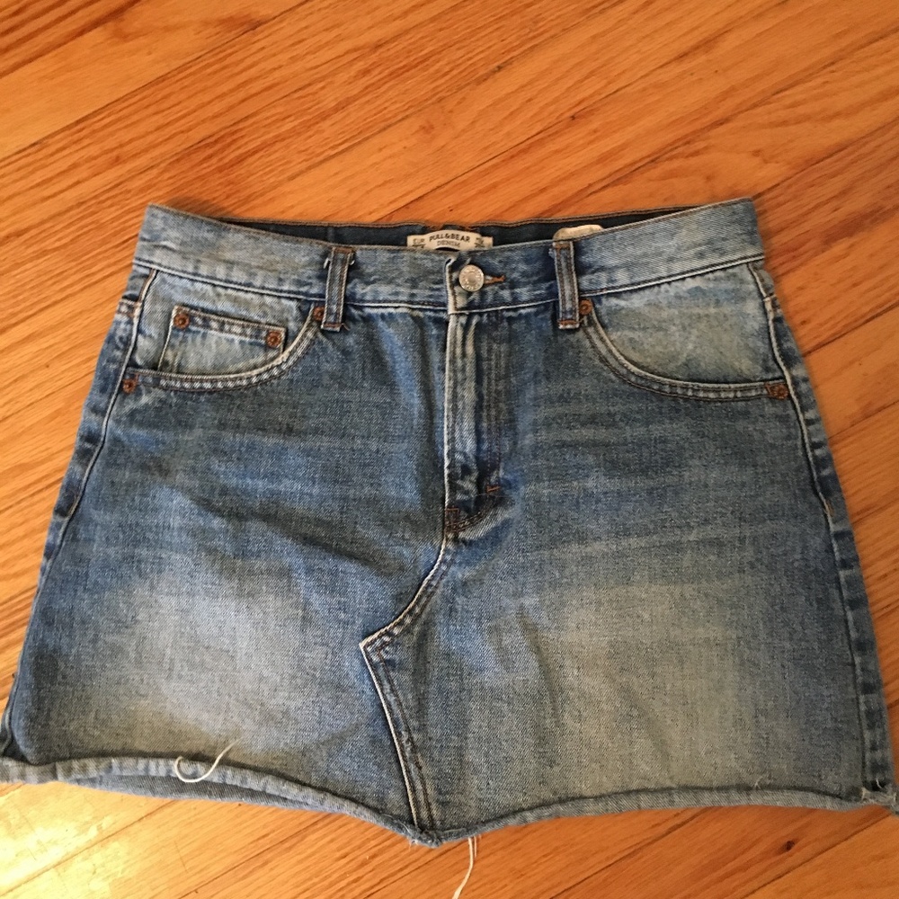 Pull&Bear Denim Skirt